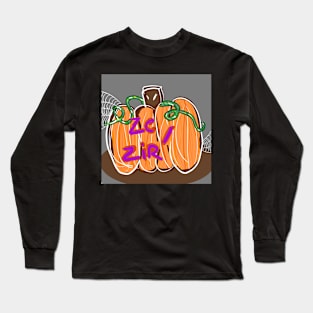 Halloween pumpkin se/zir Long Sleeve T-Shirt